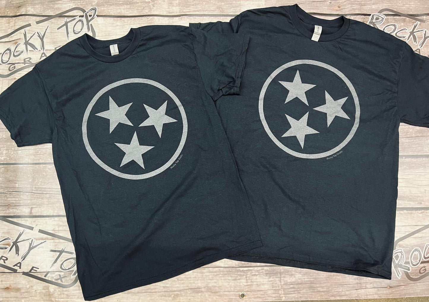 Black Out Tri Star Shirt