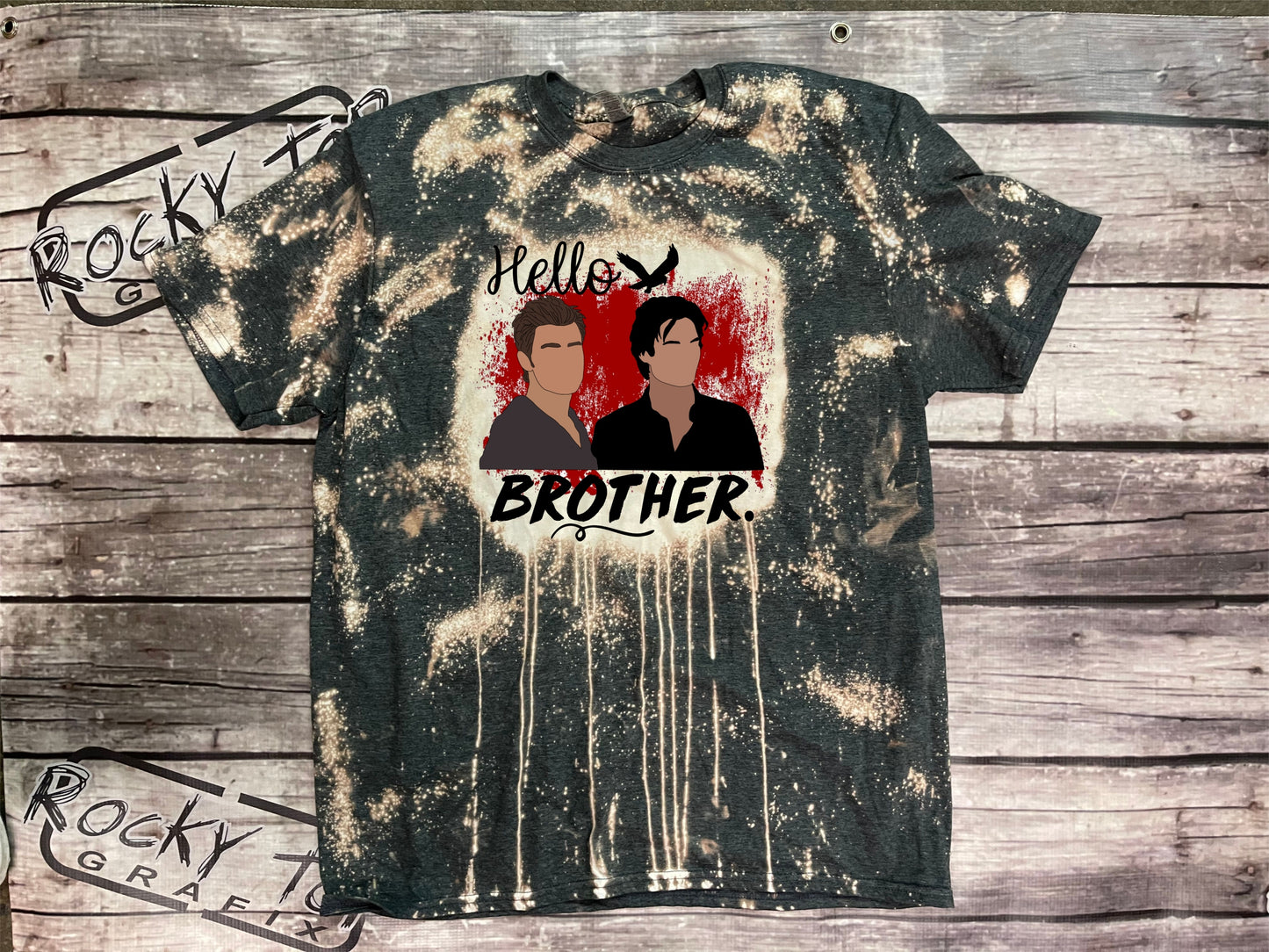 Hello Brother Bleached Shirt
