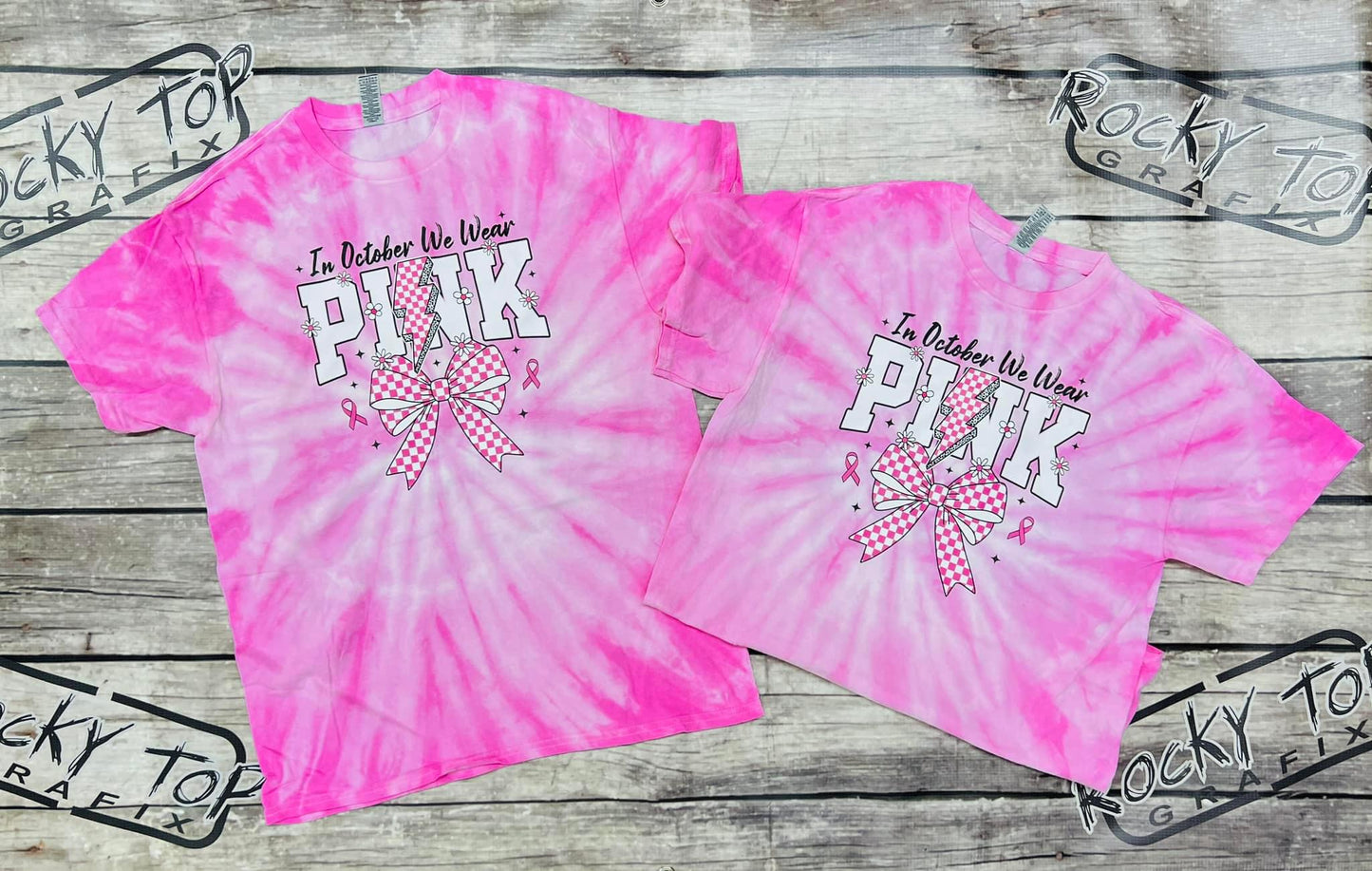 Breast Cancer Bow Shirt